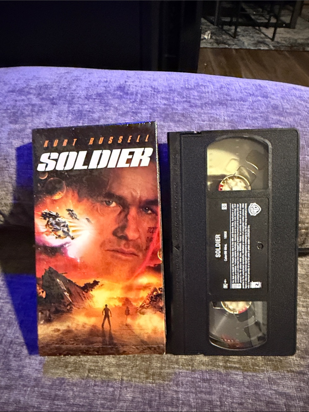 Soldier VHS Kurt Russell 1998 Warner Bros Vintage Sci-Fi Action Movie